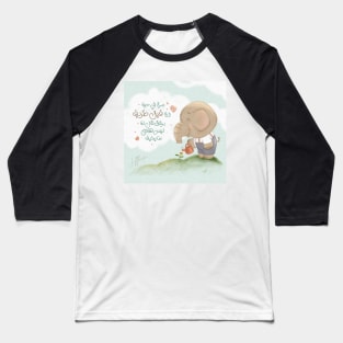 Cute elephant Baseball T-Shirt